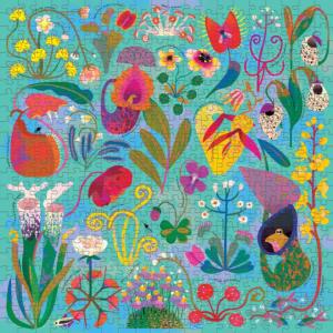 Hungry Plants Collage Jigsaw Puzzle By Mudpuppy
