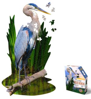 I Am Blue Heron Birds Jigsaw Puzzle By Madd Capp Games & Puzzles