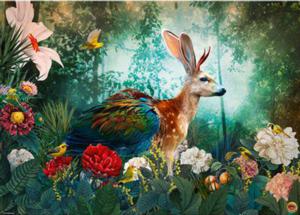 Jackalope by Andre Sanchez Fantasy Jigsaw Puzzle By Heye