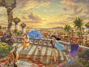 Jasmine Dancing in the Desert Sun Oversized Puzzle Disney Princess Large Piece By Ceaco