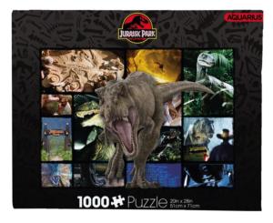 Jurassic Park Collage Movies & TV Jigsaw Puzzle By Aquarius