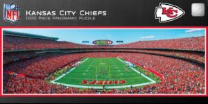 Kansas City Chiefs End Zone Sports Panoramic Puzzle By MasterPieces