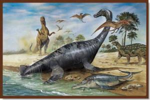 Land of the Dinosaurs History Jigsaw Puzzle By Tomax Puzzles