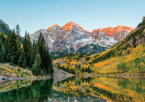 Maroon Bells, USA Lakes & Rivers Jigsaw Puzzle By Educa