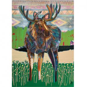 Moose on the Loose Graphics / Illustration Jigsaw Puzzle By Jacarou Puzzles