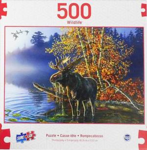 Moose Lakes & Rivers Jigsaw Puzzle By Surelox