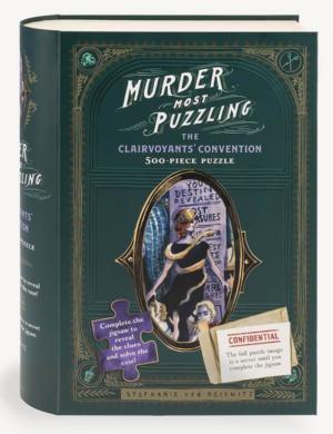 Murder Most Puzzling The Clairvoyants' Convention Nostalgic & Retro Escape / Murder Mystery By Chronicle Books