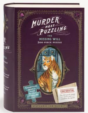 Murder Most Puzzling The Missing Will Big Cats Escape / Murder Mystery By Chronicle Books