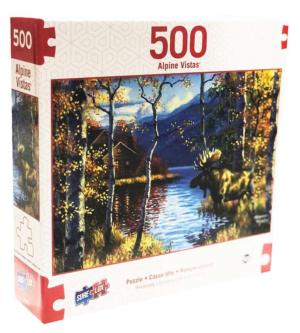 Northwoods Retreat Cabin & Cottage Jigsaw Puzzle By Surelox