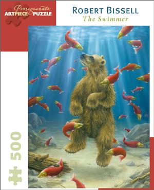 The Swimmer Fish Jigsaw Puzzle By Pomegranate