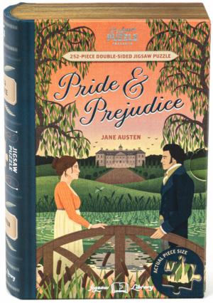 Pride and Prejudice Pop Culture Cartoon Double Sided Puzzle By Professor Puzzle