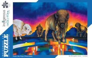 From the Four Directions Cultural Art Jigsaw Puzzle By Indigenous Collection