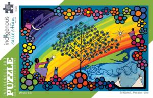 World Life Cultural Art Jigsaw Puzzle By Indigenous Collection
