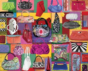 Purses! Purses! Purses! Collage Impossible Puzzle By Springbok