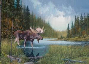 Moose Lake Lakes & Rivers Jigsaw Puzzle By Cobble Hill