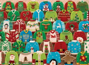 Ugly Xmas Sweaters Sweets Jigsaw Puzzle By Cobble Hill