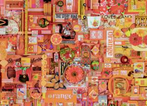 Orange Monochromatic Impossible Puzzle By Cobble Hill