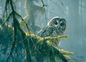 Mossy Branches - Spotted Owl Birds Jigsaw Puzzle By Cobble Hill