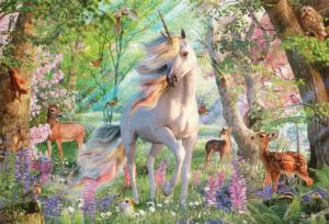 Unicorn and Friends - Scratch and Dent Unicorns Jigsaw Puzzle By Cobble Hill