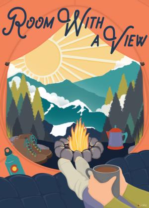 Room with a View - Let's Explore Camping Jigsaw Puzzle By Ceaco