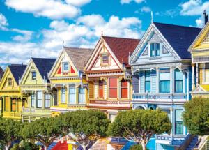 San Francisco Row Houses United States Jigsaw Puzzle By Eurographics