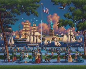 Statue of Liberty United States Jigsaw Puzzle By Dowdle Folk Art