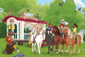 Horse Club Meeting Children's Cartoon Children's Puzzles By Schmidt Spiele