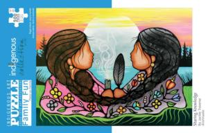 Sharing Knowledge Cultural Art Jigsaw Puzzle By Indigenous Collection