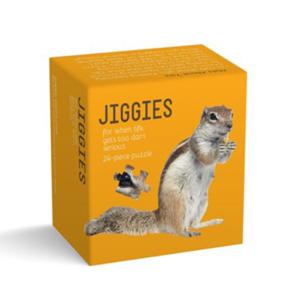 Squirrel Jiggie Mini Puzzle Animals Miniature Puzzle By Gibbs Smith