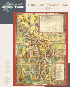 Street Map of Cambridge 1574