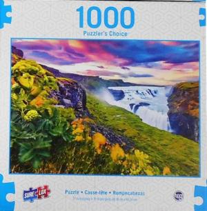 Summer View Waterfall Jigsaw Puzzle By Surelox