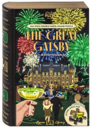 The Great Gatsby Double Sided Puzzle Books & Reading Double Sided Puzzle By Professor Puzzle