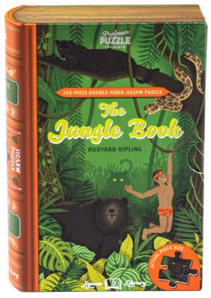 The Jungle Book Double Sided Puzzle Books & Reading Double Sided Puzzle By Professor Puzzle