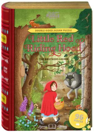 Little Red Riding Hood Pop Culture Cartoon Double Sided Puzzle By Professor Puzzle