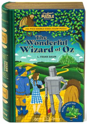 The Wonderful Wizard of Oz Double Sided Puzzle Pop Culture Cartoon Double Sided Puzzle By Professor Puzzle