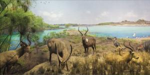 Upper Nile River Diorama Africa Panoramic Puzzle By Pomegranate