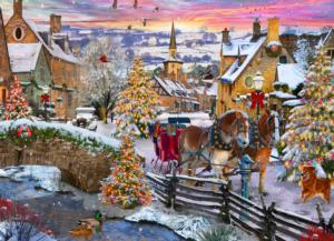 Vintage Christmas Christmas Jigsaw Puzzle By Vermont Christmas Company