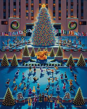 Winter Fun Americana & Folk Art Jigsaw Puzzle By Dowdle Folk Art