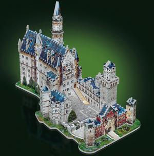Neuschwanstein Castle - Scratch and Dent Landmarks & Monuments 3D Puzzle By Wrebbit