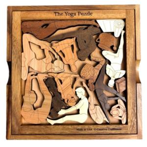 Yoga Wooden Jigsaw Puzzle By Creative Crafthouse