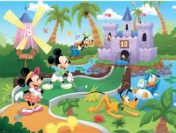 Disney Together Time Golfing Cartoon Family Pieces By Ceaco