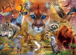 Mammals Forest Jigsaw Puzzle By Ceaco