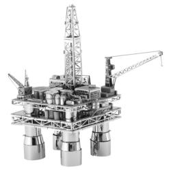 Offshore Oil Rig & Oil Tanker Construction Metal Puzzles By Fascinations