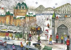 Quebec Carnival Cities Jigsaw Puzzle By Pierre Belvedere