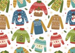 Christmas Sweater Christmas Jigsaw Puzzle By Pierre Belvedere