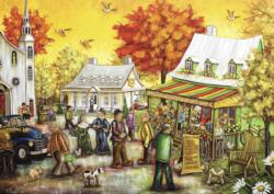 Cafe Bistro Food and Drink Jigsaw Puzzle By Pierre Belvedere
