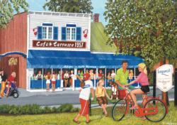 Summer In Longueuil Outdoors Jigsaw Puzzle By Pierre Belvedere