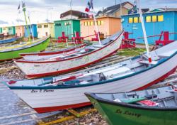 St. Pierre And Miquelon Boats Jigsaw Puzzle By Pierre Belvedere