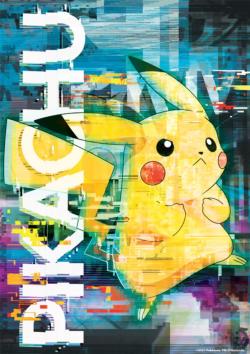 Pokemon Pikachu Distortion Video Game Large Piece By Buffalo Games