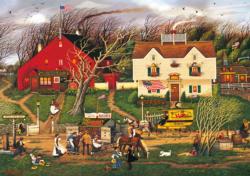 Fireside Companions Americana & Folk Art Large Piece By Buffalo Games